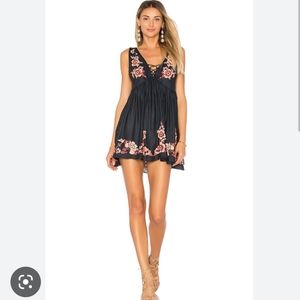 Intimately by Free People Embroidered Aida Dress